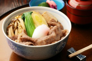 明治すきやき丼